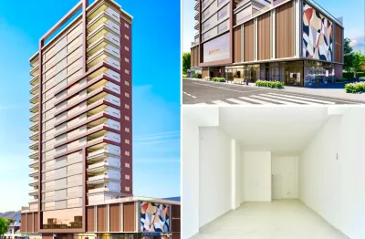 Sala comercial nova em meia praia itapema – ponto de esquina com 3ª avenida, excelente visibilidade