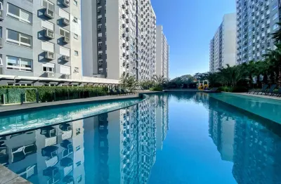 Apartamento de 2 dormitórios com suíte, 60m², bairro jardim lindóia, 2 vagas de garagem