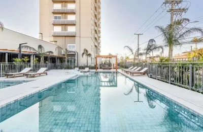 Apartamento de 2 dormitórios com suíte, 56 m², próximo ao shopping iguatemi, 1 vaga de garagem