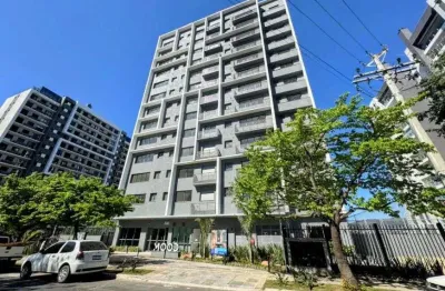 Apartamento de 1 dormitório com suíte e lavabo no bairro central parque, 55m², 1 vaga de garagem