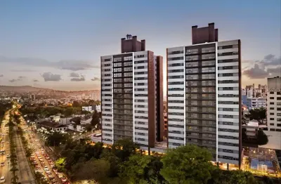 Apartamento de 3 dormitórios com suíte no Bairro Petrópolis, 115m², 2 vagas de garagem