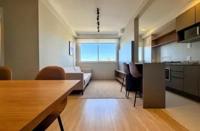 Apartamento de 2 dormitórios com suíte mobiliado no bairro são joão, 56m², 1 vaga de garagem