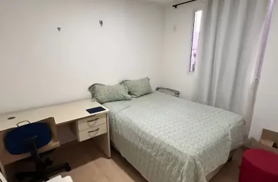 Apartamento mobiliado com 2 quartos e area de lazer completa