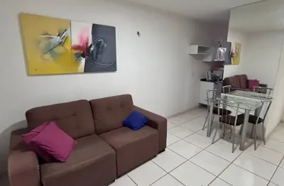 Apartamento mobiliado com 2 quartos e area de lazer completa