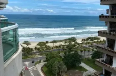 Lindo flat na avenida lucio costa -  barra da tijuca - 52m2 - vista mar