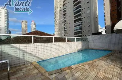 Apartamento garden alto padrão à venda no gonzaga, santos – 3 dorms, 1 suíte e lazer