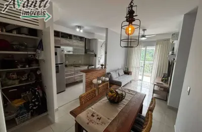Apartamento à venda no marapé, santos – 2 dormitórios 1 suíte, varanda e 1 vaga