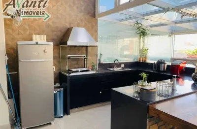 Apartamento garden à venda no bairro campo grande em santos/sp