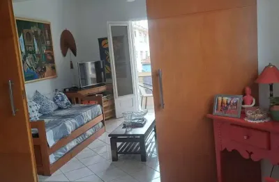 Apartamento com 1 dormitório à venda no embaré em santos - sp