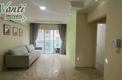 Apartamento com 2 quartos à venda frente à praia do canal 6, em santos - sp