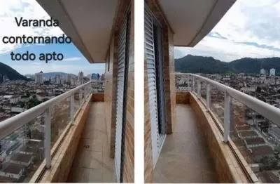 Apartamento 2 dormitórios, 1 suíte, à venda, vila valença, são vicente - ap0561.