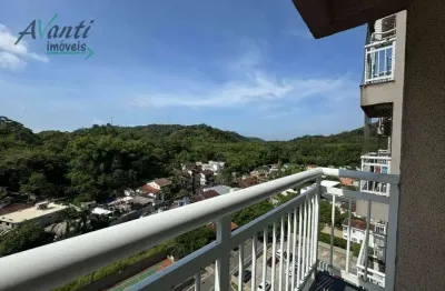 Apartamento com 2 dormitórios à venda, 54 m² por r$ 320.000,00 - morro nova cintra - santos/sp