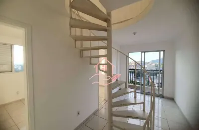 Apartamento duplex com 2 dormitórios à venda, 83 m² por r$ 350.000 - jaraguá - são paulo/sp