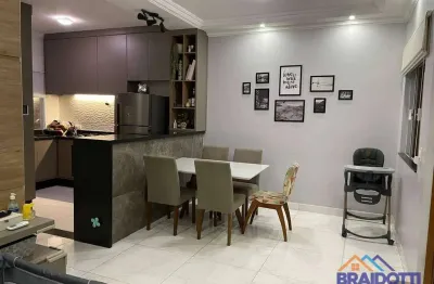 Casa com 3 dormitórios à venda, 130 m² por r$ 720.000,00 - parque universitário - americana/sp