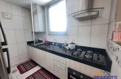 Apartamento com 2 dormitórios à venda, 45 m² por r$ 190.000,00 - jardim recanto - americana/sp
