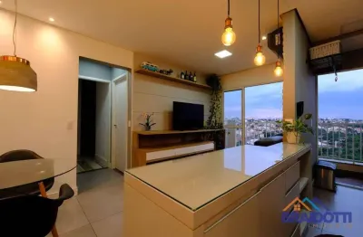 Apartamento com 2 dormitórios à venda, 52 m² por r$ 360.000,00 - centro - americana/sp