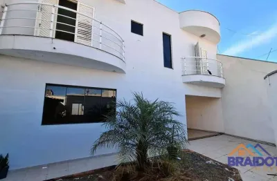 Casa com piscina, 4 dormitórios sendo um suíte à venda  por r$  - candido bertine - santa bárbara d'oeste/sp