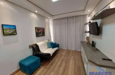 Apartamento com 3 dormitórios à venda, 70 m² por r$ 383.000,00 - vila omar - americana/sp
