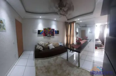 Apartamento com 2 dormitórios à venda, 49 m² por r$ 160.000 - balneário salto grande - americana/sp