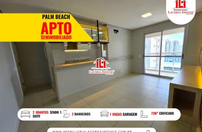 Palm beach aluguel morada do sol apartamento sendo 1 suíte + 1 quarto