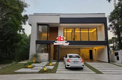 Alphaville 2 duplex com piscina e espaço gourmet com 4 suítes