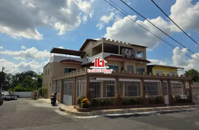 Casa bairro flores 5 suítes piscina 4 vagas  de garagem conjunto rio maracã