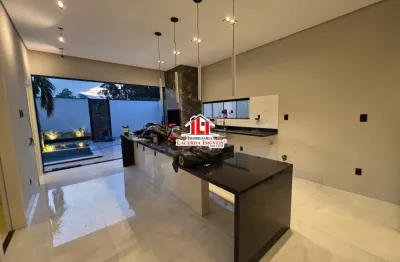 Alphaville 4 casa térrea com 3 suítes energia solar piscina com cascata e espaço gourmet