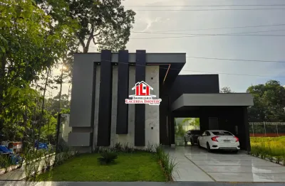 Alphaville 4 casa térrea com 3 suítes energia solar piscina com cascata e espaço gourmet