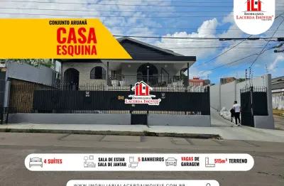 Casa no Conjunto Aruanã 4 suítes Poço artesiano Amplas vagas de garagem