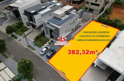 Alphaville Manaus 4 lote 382m² Lote plano e Limpo Aceita financiamento lote + obra!