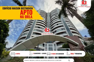 Beethoven Apartamento 180m² 4 suítes 3 vagas de garagem Ponta Negra