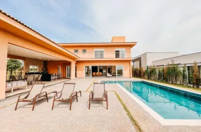 Casa com 5 dormitórios à venda, 448 m² por r$ 5.300.000,00 - condomínio fazenda alvorada - porto feliz/sp