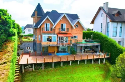 Casa em condomínio fechado com 4 quartos à venda na bela vista, campos do jordão  por r$ 2.800.000