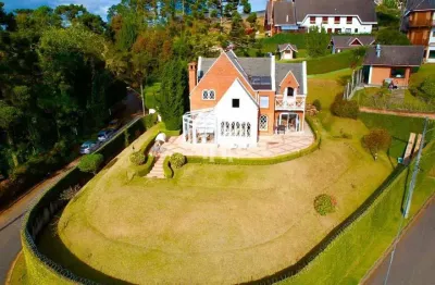Casa com 5 quartos à venda no alto do capivari, campos do jordão  por r$ 2.900.000