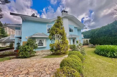 Casa em condomínio fechado com 7 quartos à venda na vila médica, campos do jordão  por r$ 3.490.000