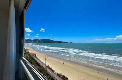 Cobertura frente mar finamente mobiliado - itapema/meia praia