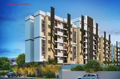 Praticidade e espaço em um só lugar: 2 quartos, 1 vaga e 44,38m² privativos!