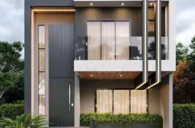 Casa com 3 dormitórios à venda, 234 m² por r$ 1.550.000,00 - costeira - são josé dos pinhais/pr