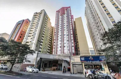 Apartamento com 1 dormitório para alugar por r$ 2.801,53/mês - centro - curitiba/pr