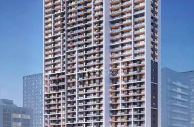Planta versátil com living ampliado e sacada integrada aos ambientes!
