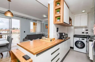 Apartamento com 3 dormitórios à venda, 70 m² por r$ 539.000,00 - capão raso - curitiba/pr
