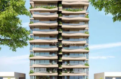 4 suítes e 3 vagas de garagem - 194,91m² privativos!