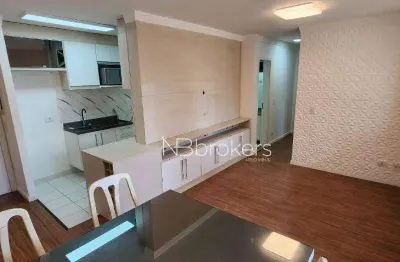 Apartamento com 3 dormitórios para alugar, 79 m² por r$ 3.429,00/mês - capão raso - curitiba/pr