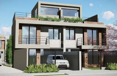 Sobrado com 3 dormitórios à venda, 137 m² por r$ 669.000,00 - xaxim - curitiba/pr
