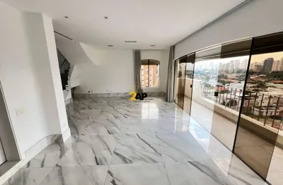 Cobertura à venda no brooklin: 3 quartos, 1 suíte, 5 banheiros, 3 vagas - 287m² - são paulo/sp