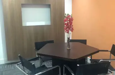 Sala comercial de alto padrão em alphaville industrial: 2 banheiros, 61,80 m² de área - venda em barueri-sp