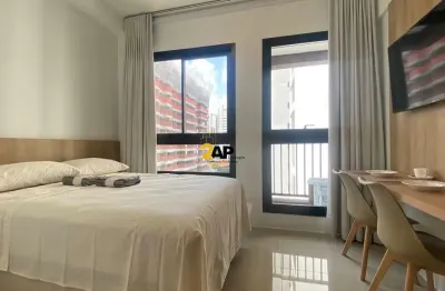 Apartamento studio mobiliado para venda, 1 dormitório 1 banheiro com 21m² .