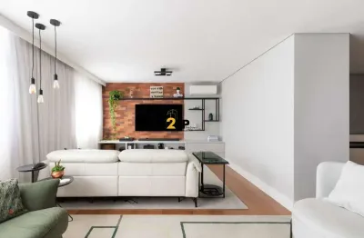 Apartamento à venda no jardim paulista, com 2 quartos, 1 suíte, 2 salas, 3 banheiros, 1 vaga, 119m².