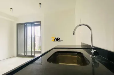 Apartamento studio no contra piso a venda no campo belo, 1 dormitório, 1 vaga com 20m².