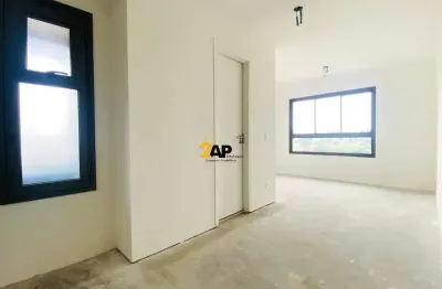 Apartamento studio no contra piso a venda no campo belo, 1 dormitório, 1 vaga com 26m².